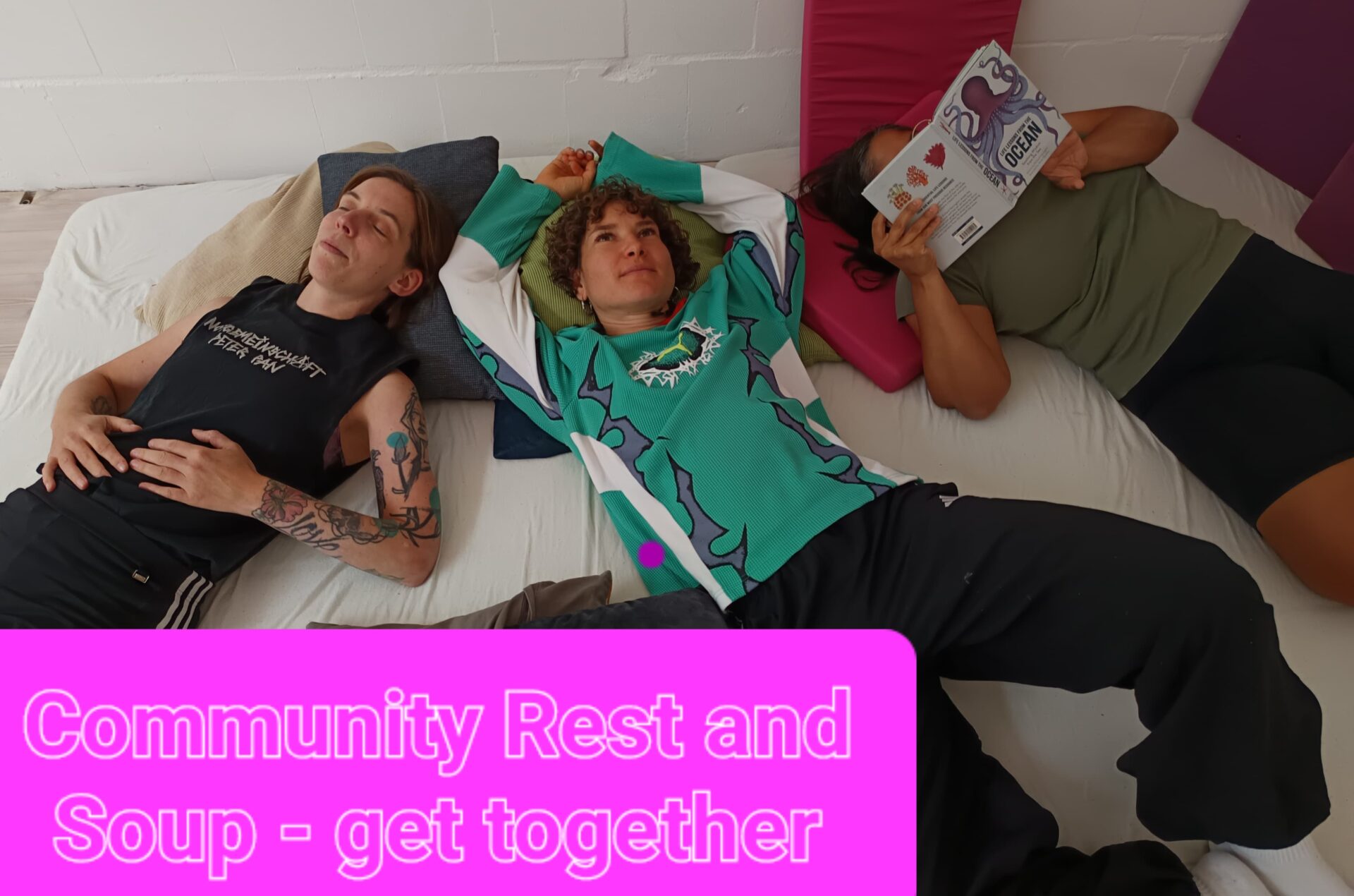 Community Rest and Soup -get together, 5evenings - with Aranja